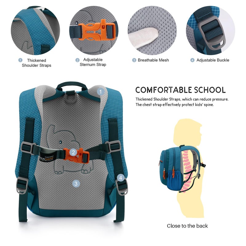 MOUNTAINTOP Kids Toddler Backpack for Boys Girls Preschool Kindergarten Bag - Image 4